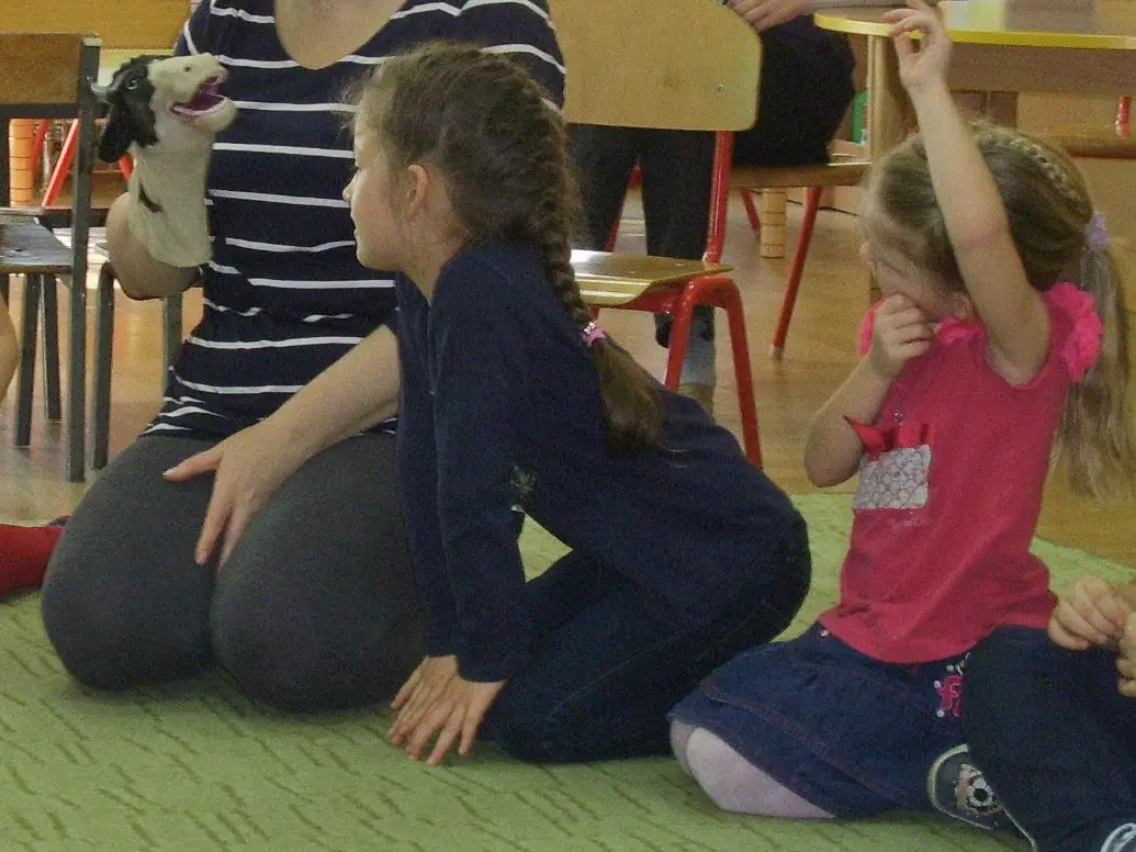 Spotkanie z Grażyną Hanaf w filii miejskiego przedszkola nr 3