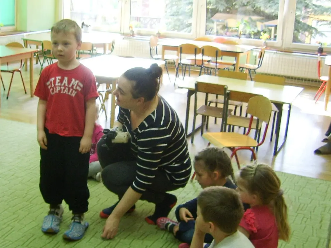 Spotkanie z Grażyną Hanaf w filii miejskiego przedszkola nr 3