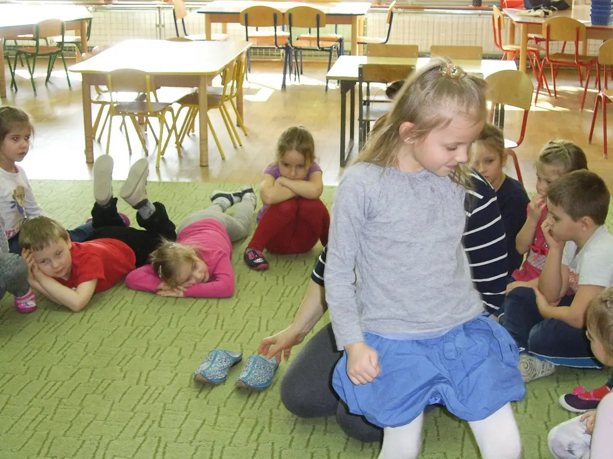 Spotkanie z Grażyną Hanaf w filii miejskiego przedszkola nr 3
