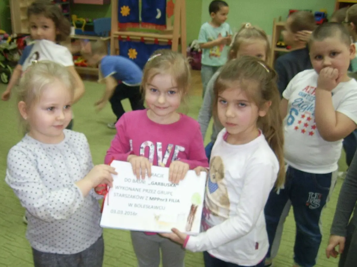 Spotkanie z Grażyną Hanaf w filii miejskiego przedszkola nr 3