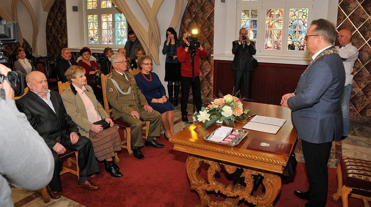 Państwo Baranowscy i Jędryczkowie obchodzili 50 rocznicę ślubu