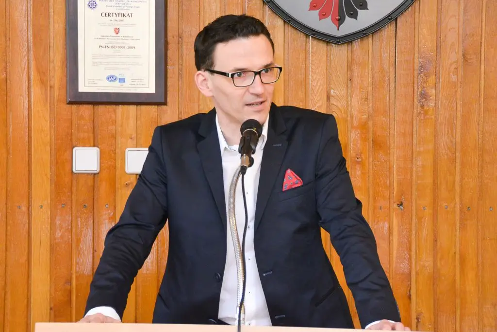 Radny Maciej Małkowski