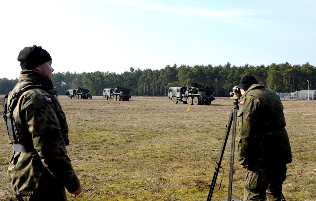 Ćwiczenie rotacyjne żołnierzy NSR na finiszu