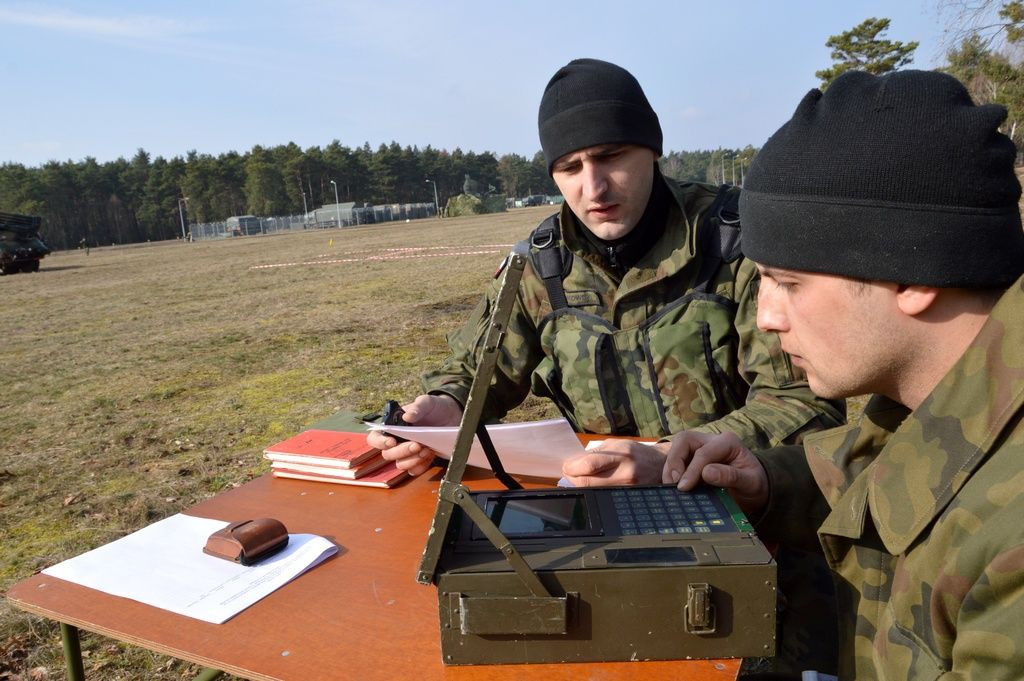 Ćwiczenie rotacyjne żołnierzy NSR na finiszu