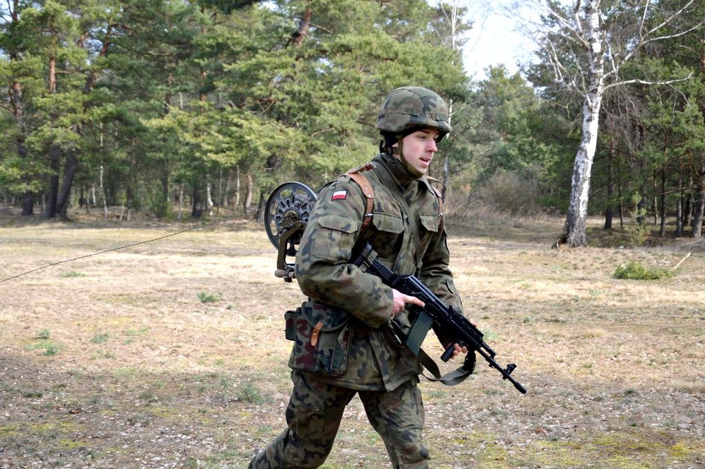 Ćwiczenie rotacyjne żołnierzy NSR na finiszu