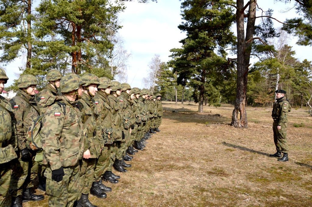 Ćwiczenie rotacyjne żołnierzy NSR na finiszu