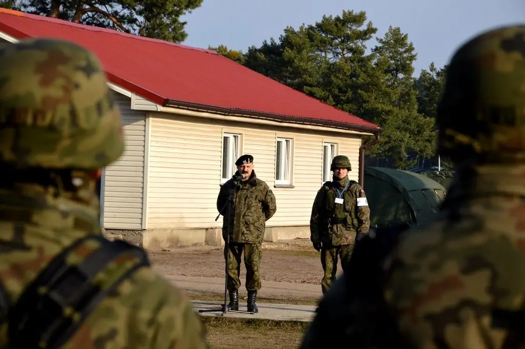 23 ŚPA: Grad na poligonie