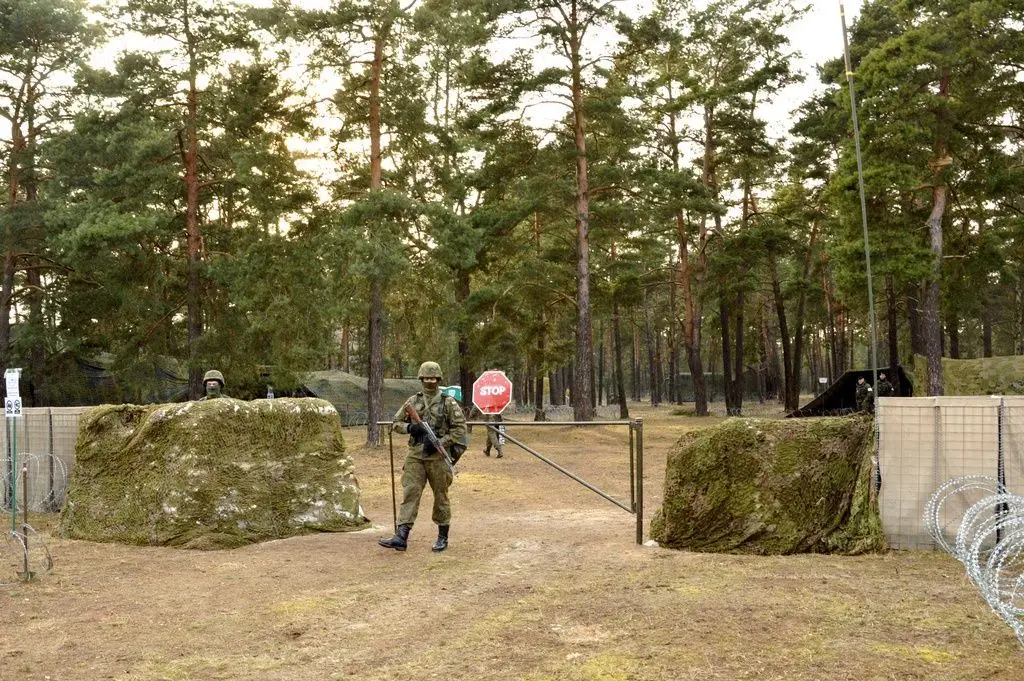 23 ŚPA: Grad na poligonie