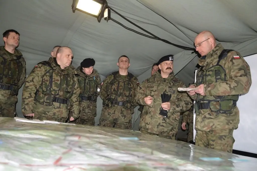 23 ŚPA: Grad na poligonie