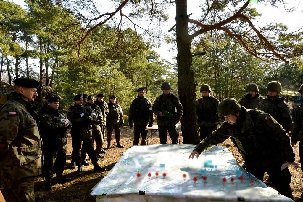 23 ŚPA: Grad na poligonie