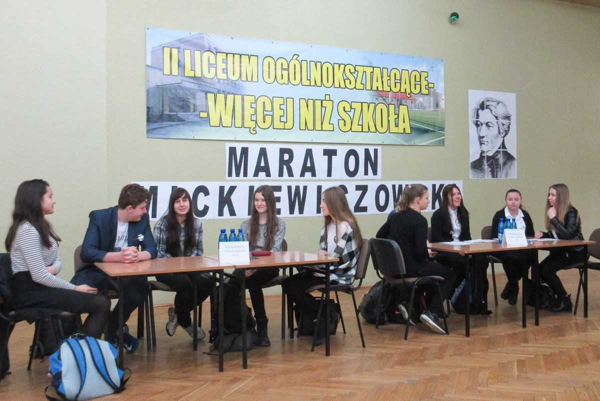 Maraton Mickiewiczowski w II LO