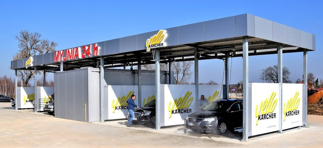 Automyjnia Kärcher Yello w Kruszynie