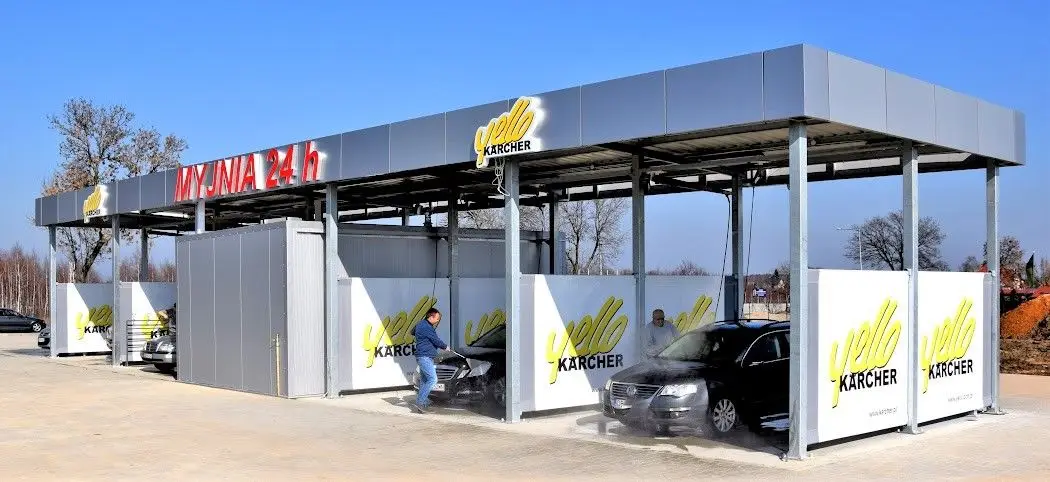 Automyjnia Kärcher Yello w Kruszynie