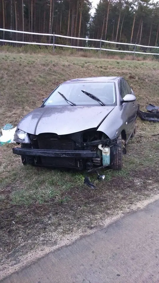 Wypadek na 25 kilometrze A4