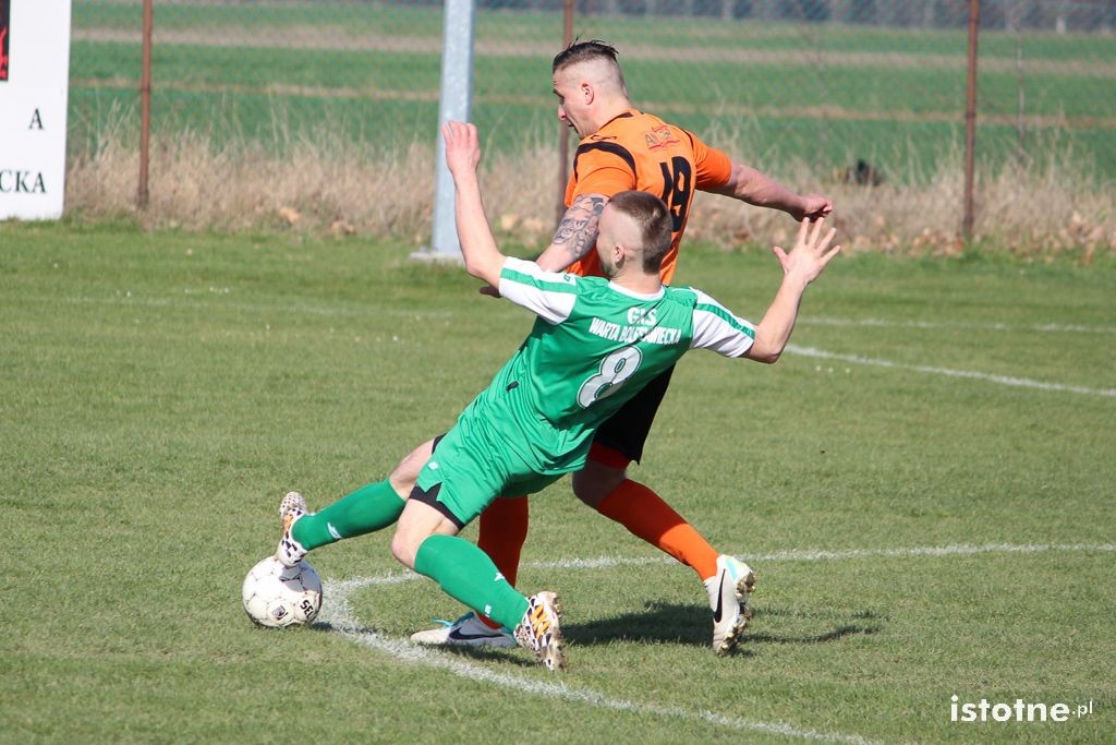 Gol Marcina Głowackiego dał zwycięstwo Warcie Bolesławieckiej