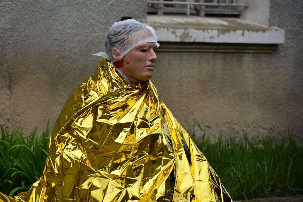 Ćwiczenia: wybuch na terenie szpitala powiatowego