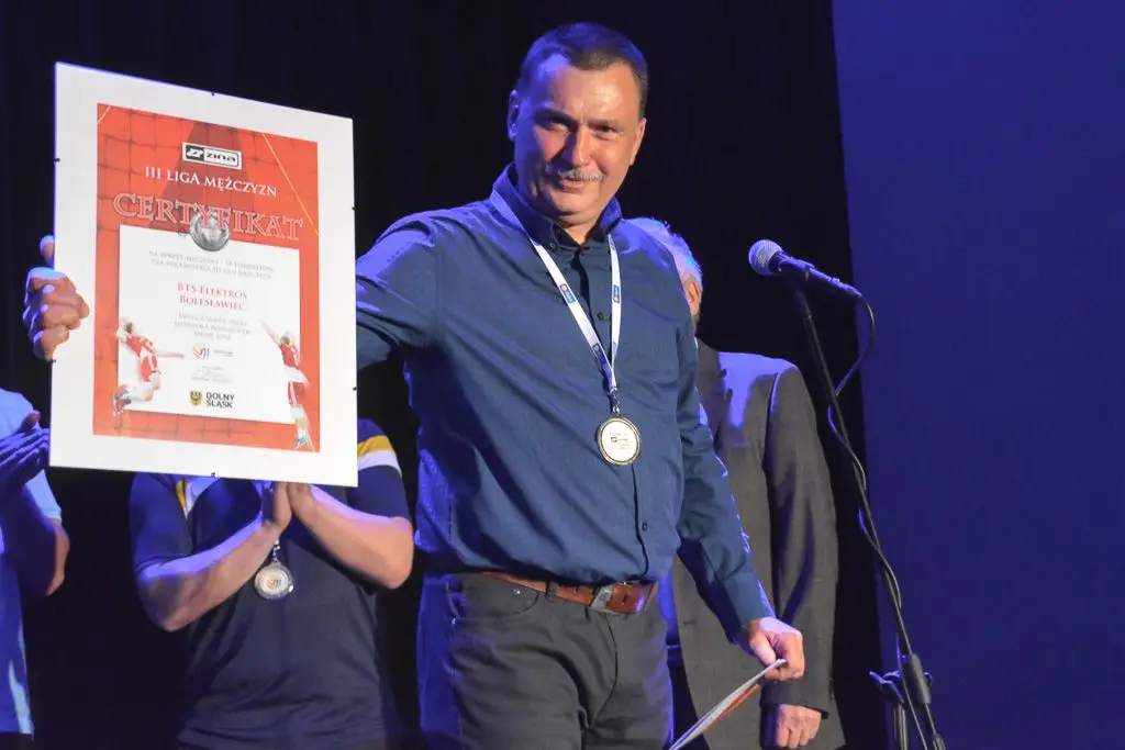 Siatkarscy wicemistrzowie Dolnego Śląska uhonorowani