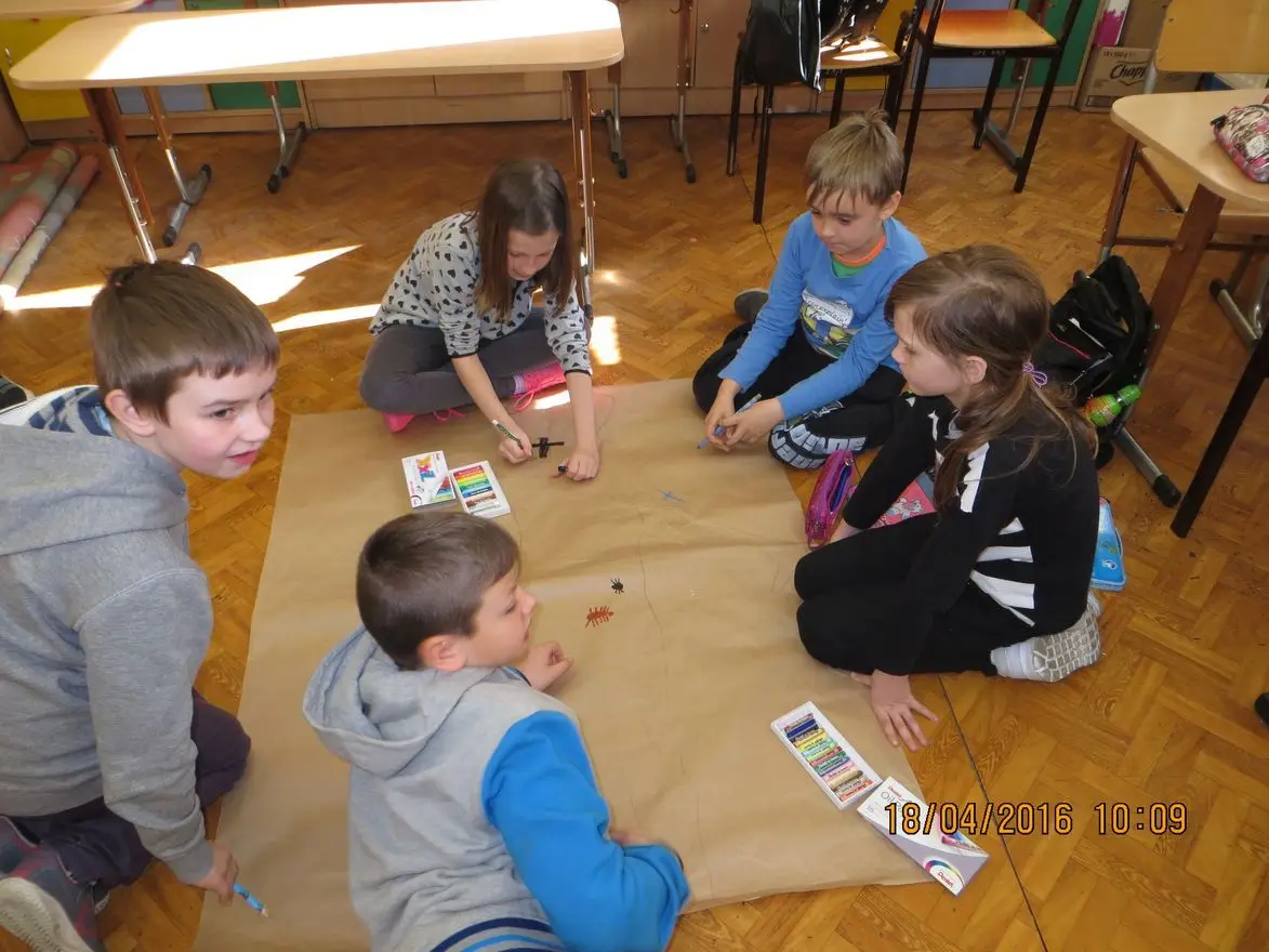 Szkoła Podstawowa nr 2 na warsztatach z bajką, klasa Aliny Dybał