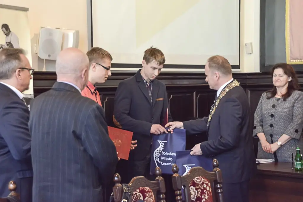 Tymoteusz Górski i Kacper Warężak uhonorowani przez Radę