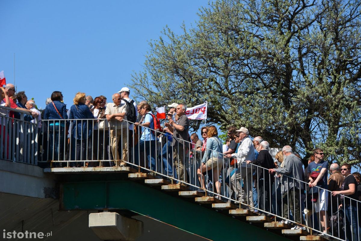 Bolesławianie na marszu 7 maja