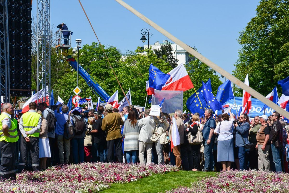 Bolesławianie na marszu 7 maja