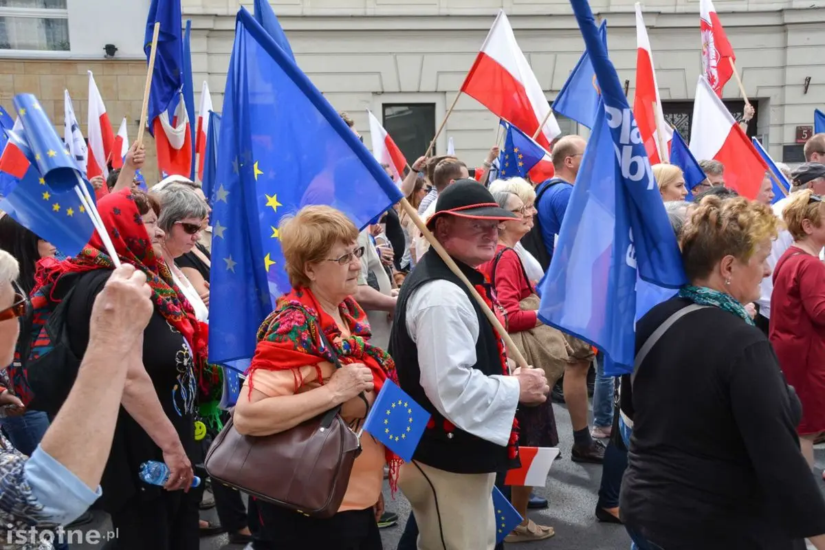 Bolesławianie na marszu 7 maja