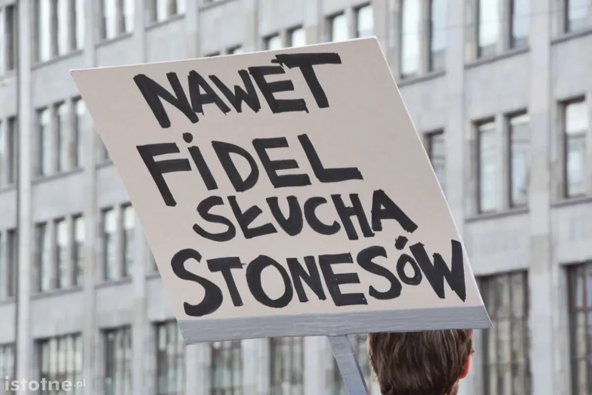 Bolesławianie na marszu 7 maja