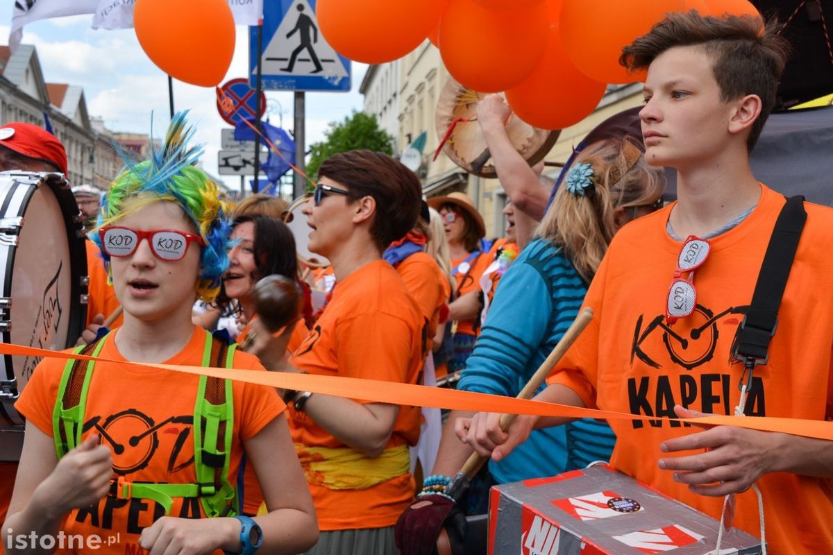 Bolesławianie na marszu 7 maja