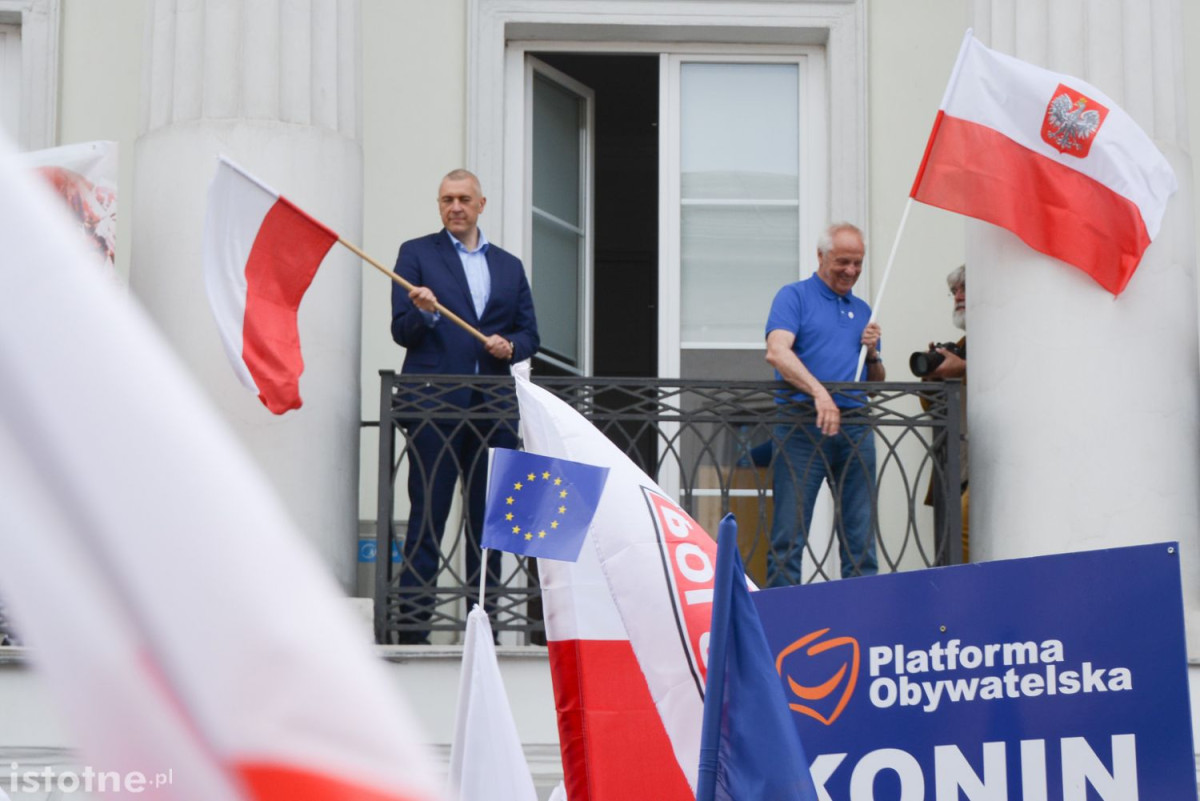 Bolesławianie na marszu 7 maja