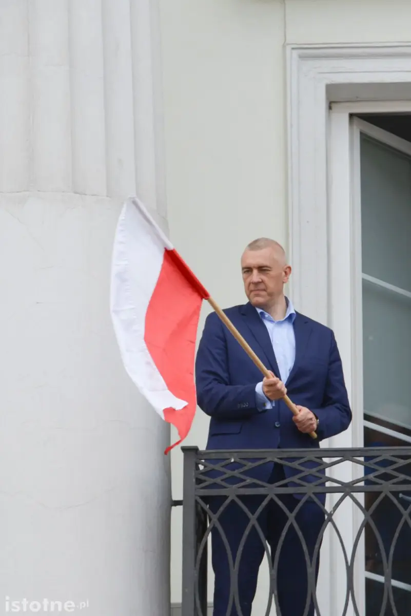 Bolesławianie na marszu 7 maja