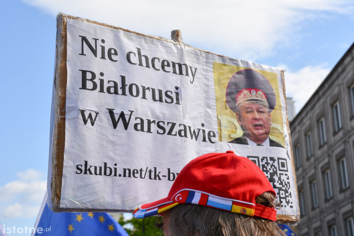 Bolesławianie na marszu 7 maja