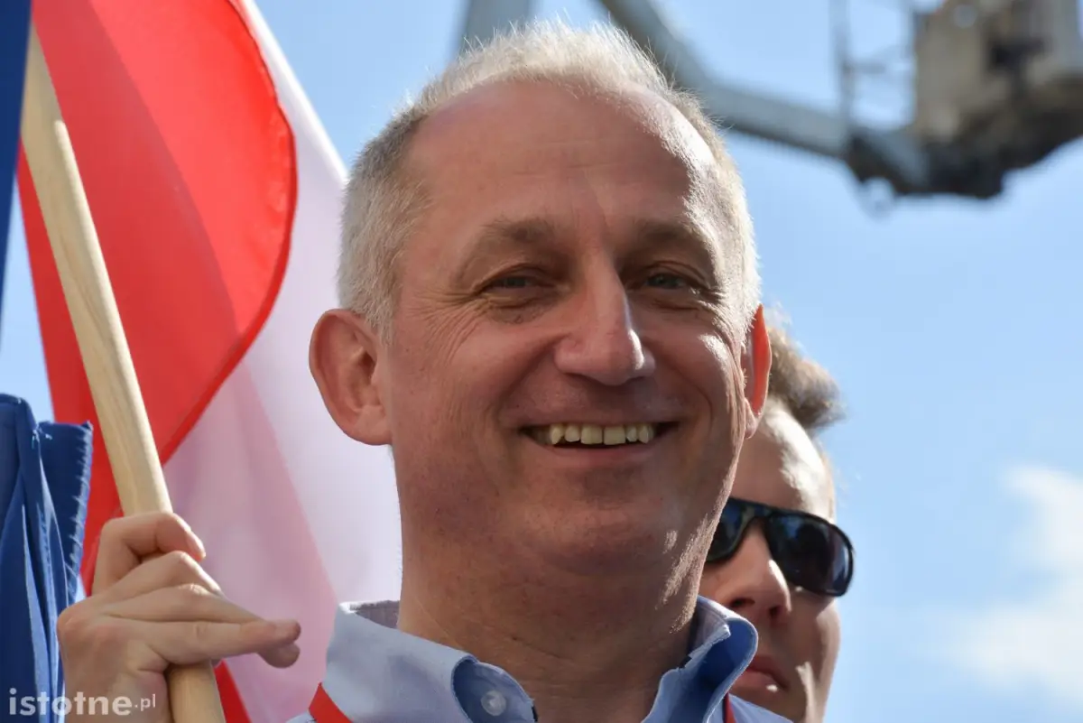 Bolesławianie na marszu 7 maja