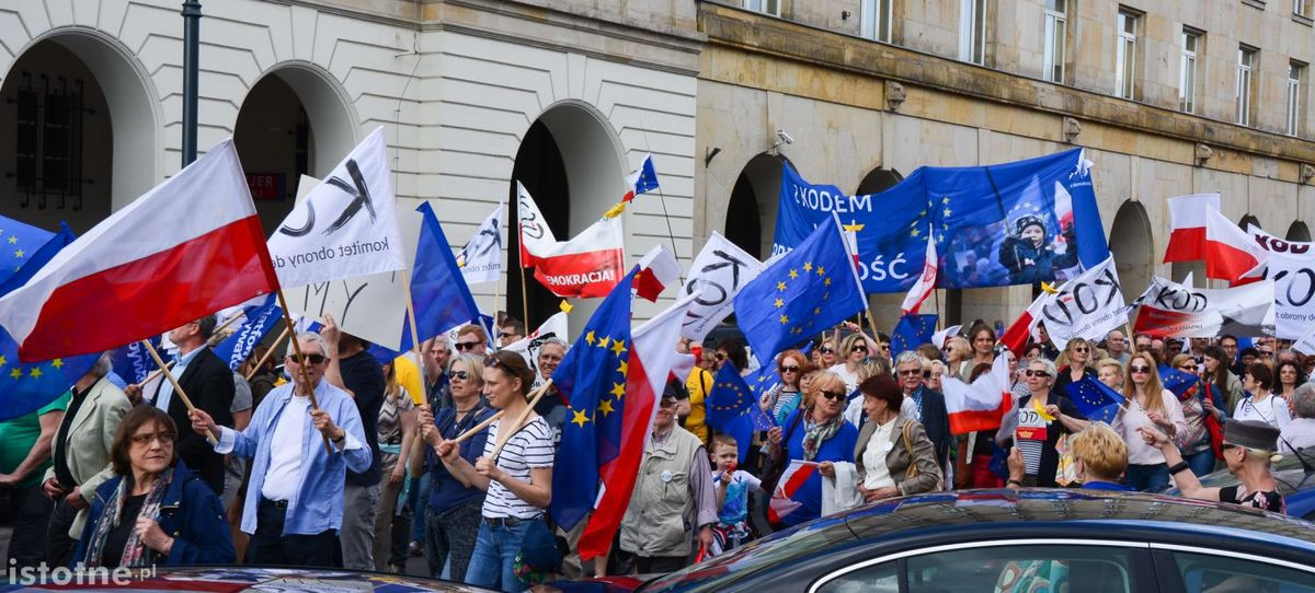 Bolesławianie na marszu 7 maja