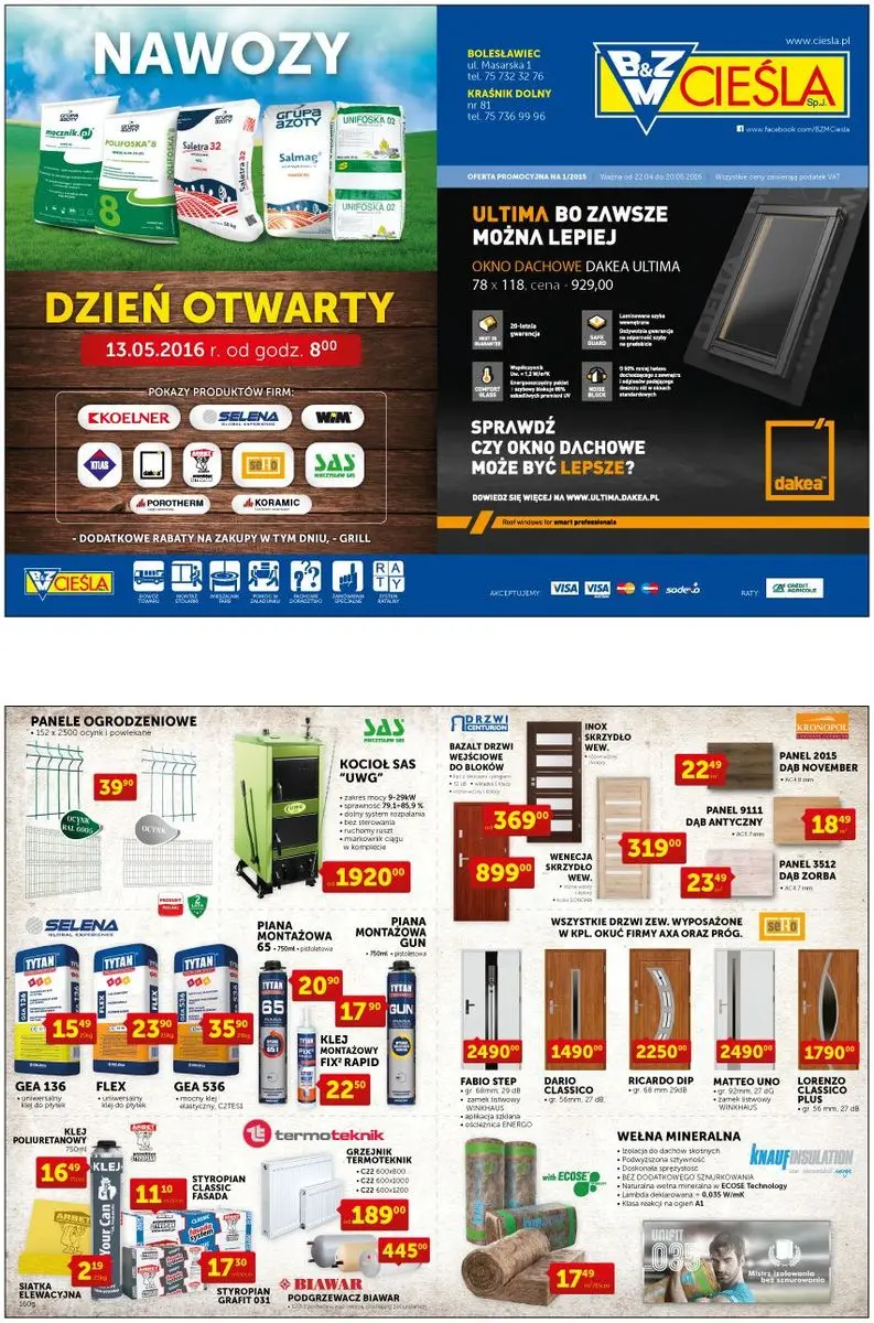 Gazetka firmy Cieśla