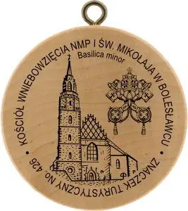 Znaczki Turystyczne z zabytkami Bolesławca