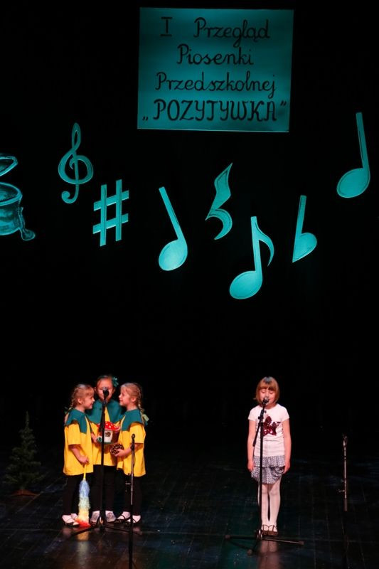 I Przegląd Piosenki Przedszkolnej „Pozytywka” w BOK-MCC