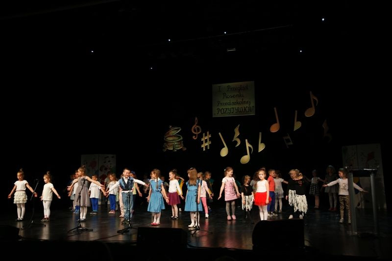I Przegląd Piosenki Przedszkolnej „Pozytywka” w BOK-MCC