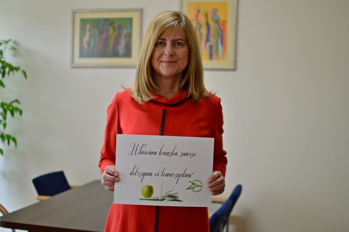 Świetna akcja ZSOiZ promująca czytelnictwo