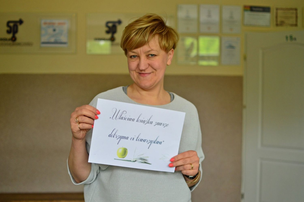 Świetna akcja ZSOiZ promująca czytelnictwo