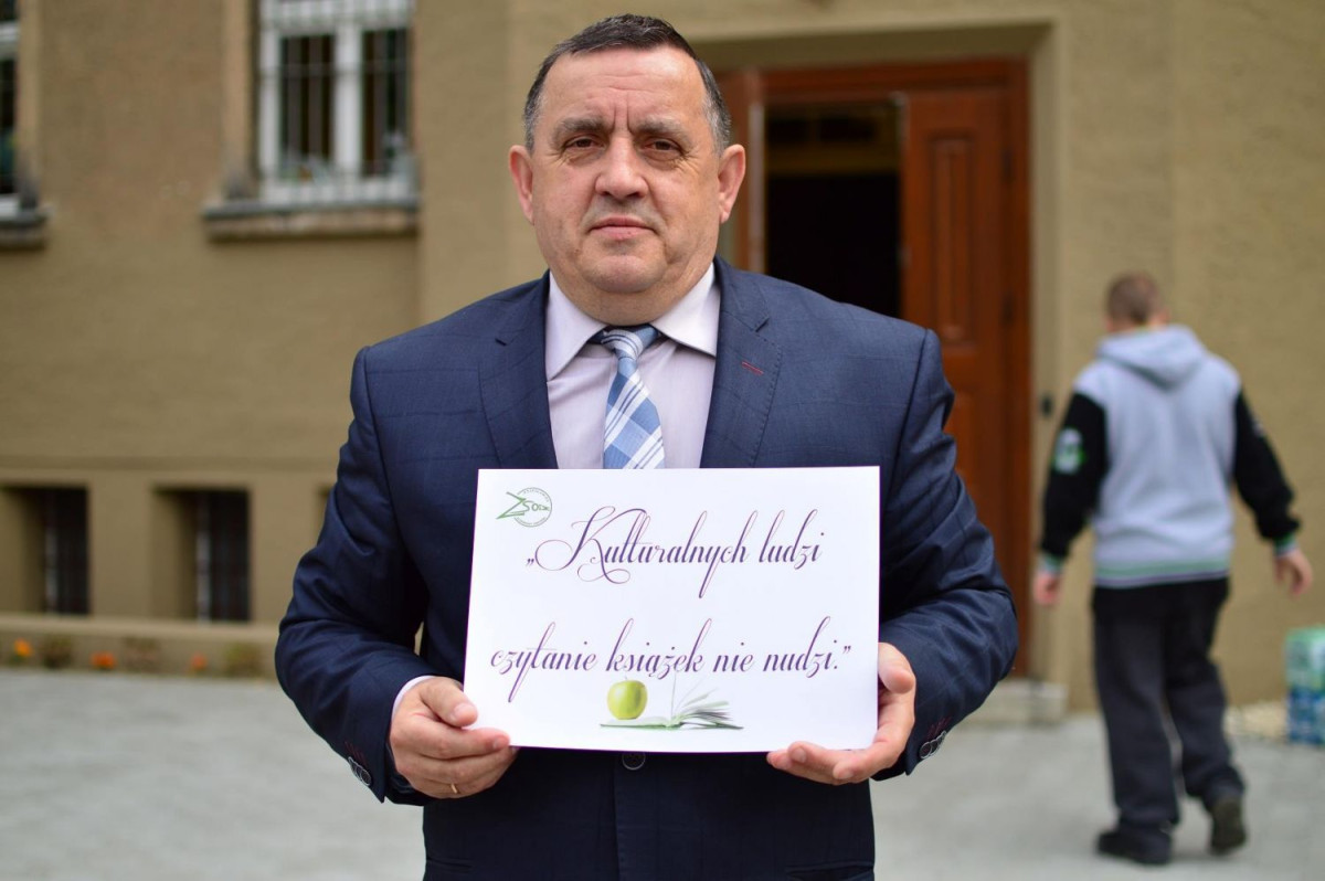 Świetna akcja ZSOiZ promująca czytelnictwo