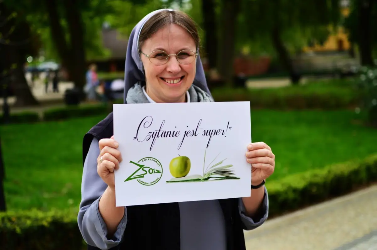 Świetna akcja ZSOiZ promująca czytelnictwo