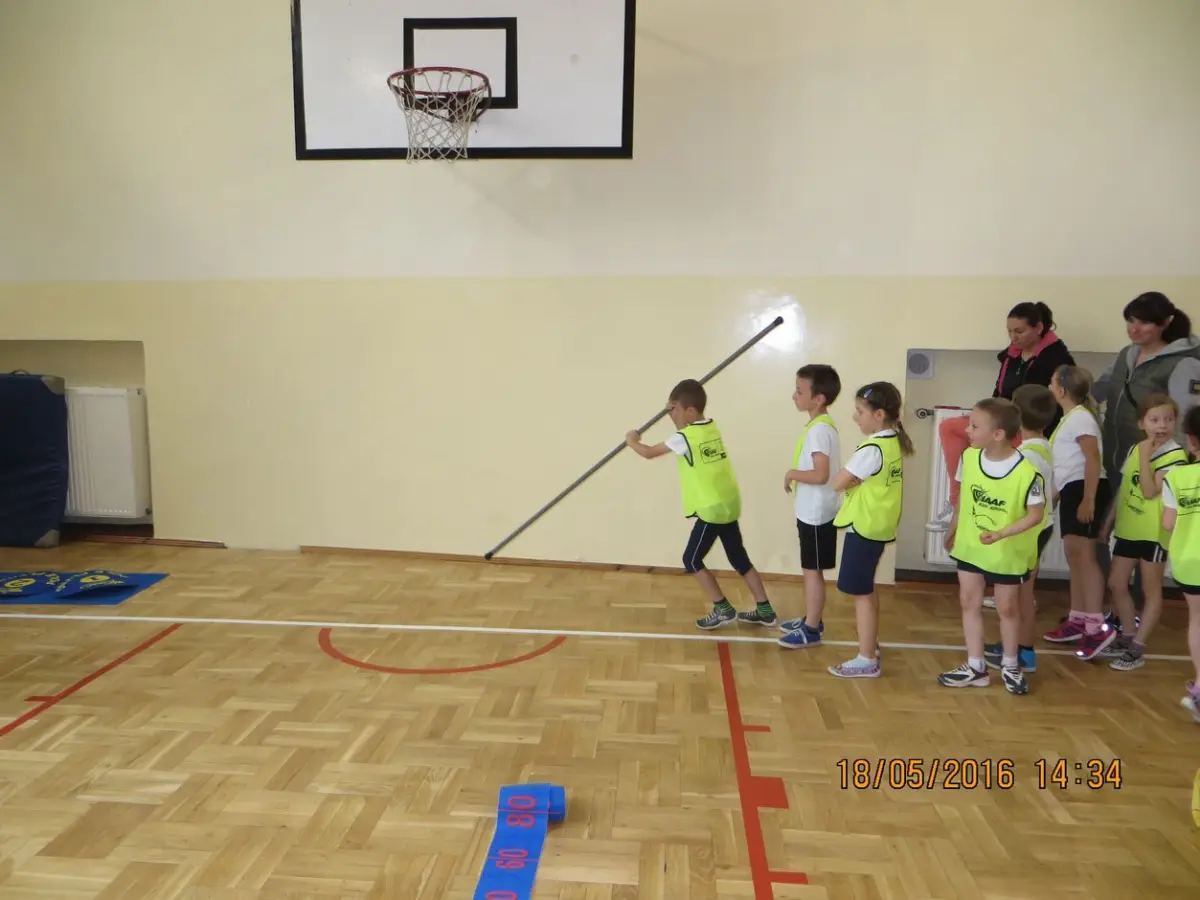 Program sportowy "Lekkoatletyka dla każdego" SP nr 2