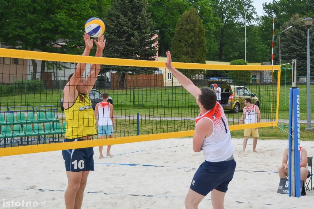 The First Day of the Firefighters’ Beach Volleyball Championships Is Behind Us