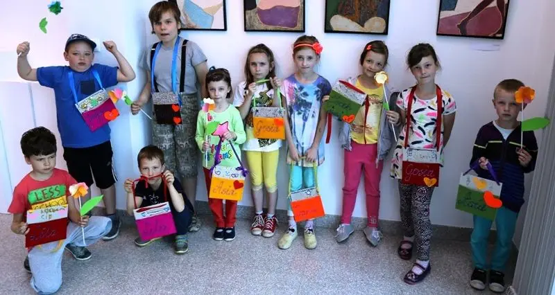 Dzieci w pracowni BOK-MCC