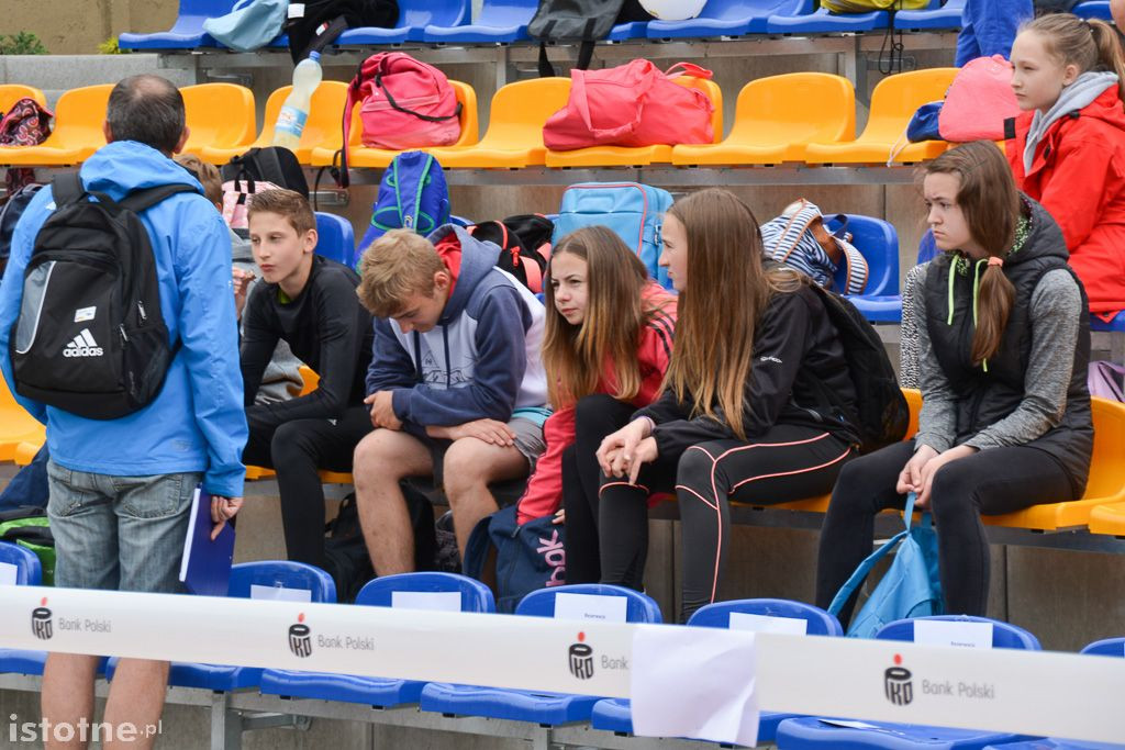 Eliminacje Nestle Cup na stadionie lekkoatletycznym