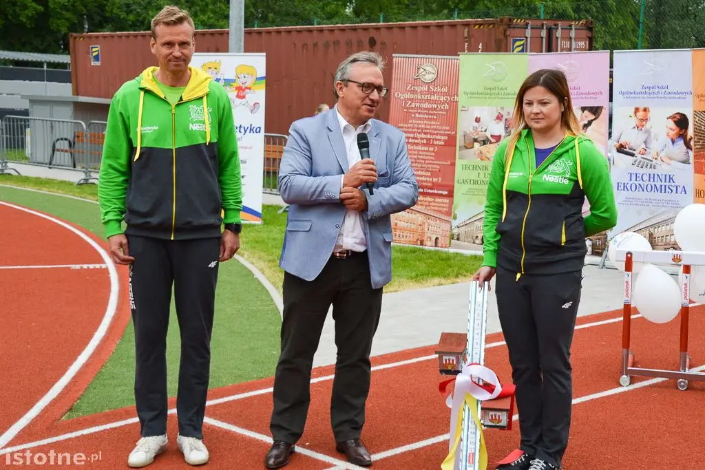 Eliminacje Nestle Cup na stadionie lekkoatletycznym