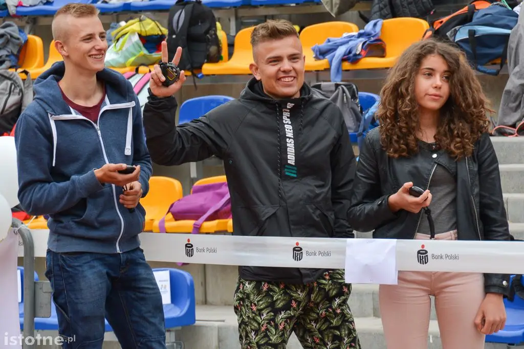 Eliminacje Nestle Cup na stadionie lekkoatletycznym