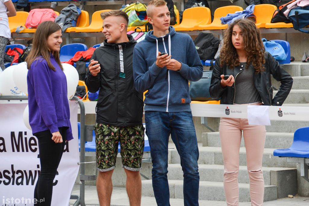 Eliminacje Nestle Cup na stadionie lekkoatletycznym