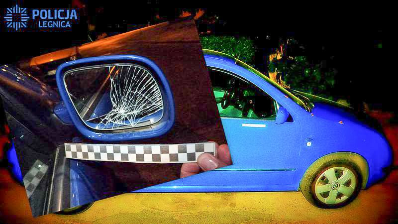 Pijany 16-latek niszczył zaparkowane auta