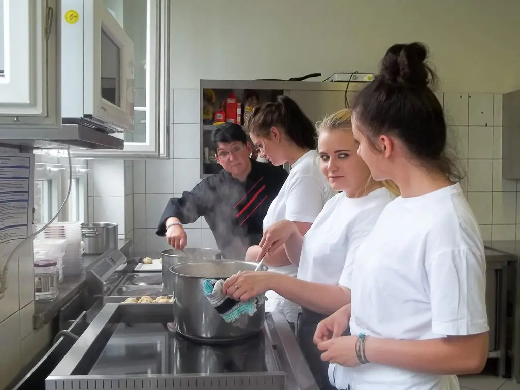 Young People from the Voluntary Labour Corps in an EU Project